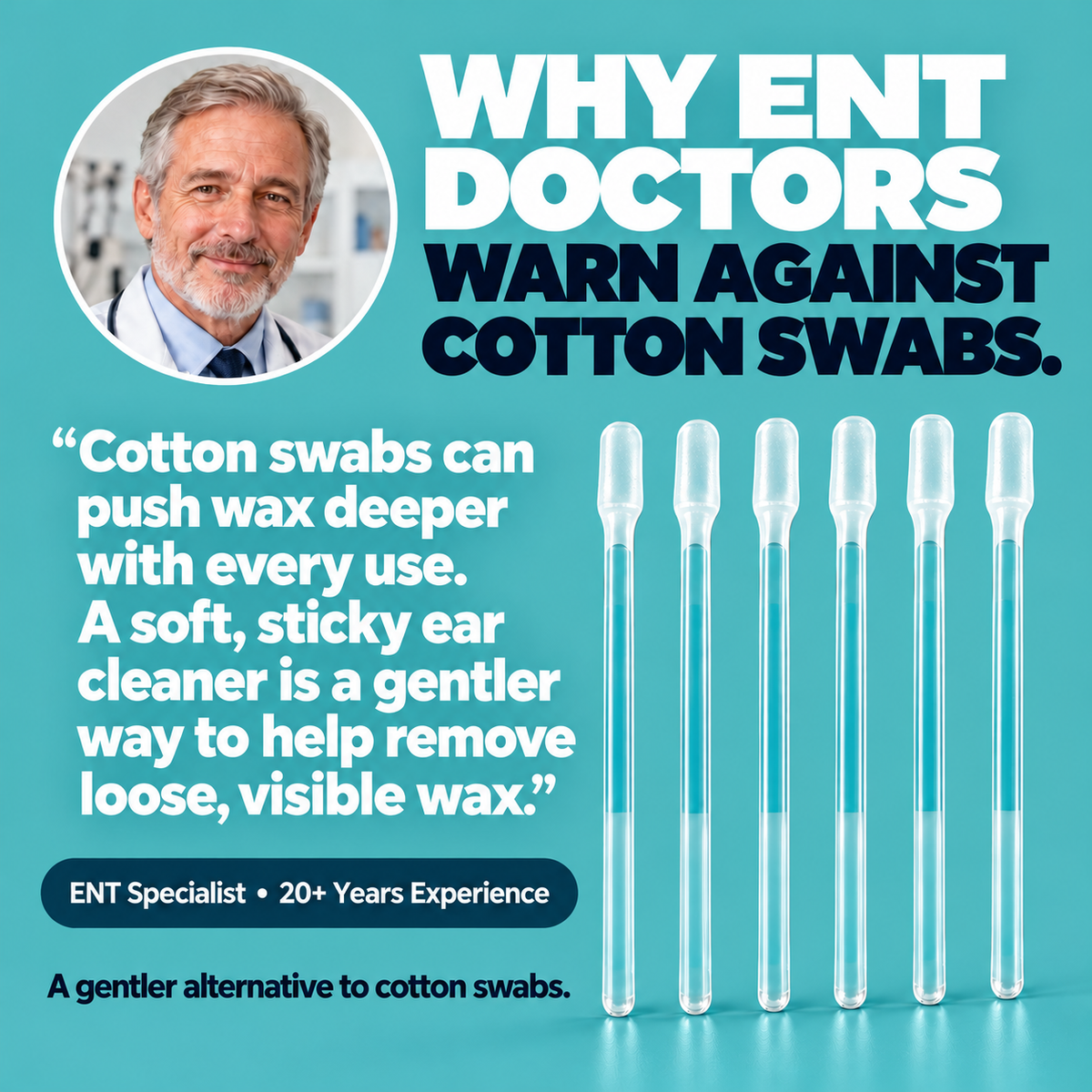 Clearwax Ear Cleaning Sticks